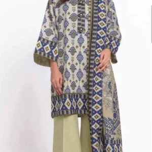 Elegant Printed 3-Piece Women's Suit